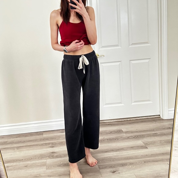 Grey Drawstring Lounge Pants - Picture 6 of 12